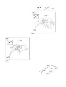 Governor Spring, Controls parts for Briggs & Stratton Engine 25M137-0020-H1 from AppliancePartsPros.com