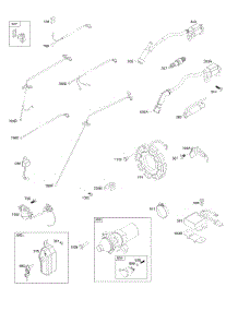 Alternator, Armature, Electrical System, Ignition, Spark Plug parts for Briggs & Stratton Engine 25N132-0002-G1 from AppliancePartsPros.com