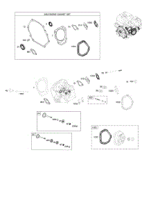 Cylinder Head, Gasket Sets parts for Briggs & Stratton Engine 25U232-0002-01 from AppliancePartsPros.com