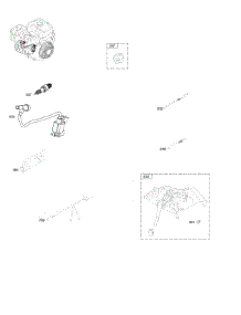 Armature, Controls, Electrical System, Governor Spring, Ignition, Spark Plug parts for Briggs & Stratton Engine 25U237-0001-01 from AppliancePartsPros.com