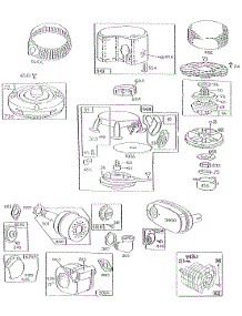 Mufflers,Rewind,Flywheels parts for Briggs & Stratton Engine 281707-0196-01 from AppliancePartsPros.com