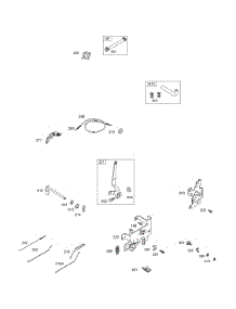 Controls, Fuel, Springs parts for Briggs & Stratton Engine 284707-1136-E1 from AppliancePartsPros.com