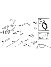 Controls, Elect parts for Briggs & Stratton Engine 285707-0113-01 from AppliancePartsPros.com