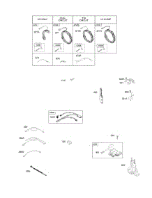 Alternator, Ignition, Wires parts for Briggs & Stratton Engine 286707-4529-E2 from AppliancePartsPros.com