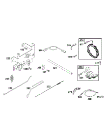 Controls, Electrical parts for Briggs & Stratton Engine 288707-0670-A1 from AppliancePartsPros.com