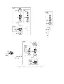 Electric Starters parts for Briggs & Stratton Engine 289707-1120-E1 from AppliancePartsPros.com