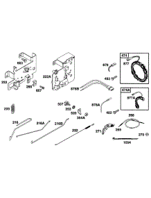 Controls, Elect parts for Briggs & Stratton Engine 28A707-0116-01 from AppliancePartsPros.com