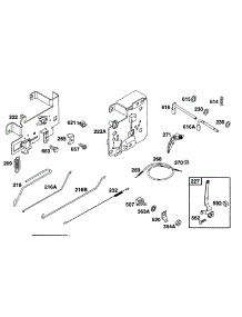 Controls parts for Briggs & Stratton Engine 28C707-0117-01 from AppliancePartsPros.com