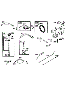Oil Fill, Elect, Controls parts for Briggs & Stratton Engine 28F707-0298-01 from AppliancePartsPros.com
