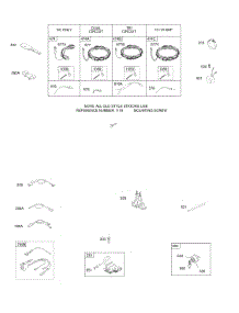 Alternator, Wires, Magneto, Key Switch parts for Briggs & Stratton Engine 28N707-1173-E1 from AppliancePartsPros.com