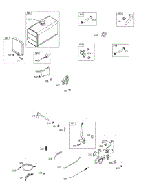 Controls, Governor Spring, Fuel parts for Briggs & Stratton Engine 28P777-0530-E1 from AppliancePartsPros.com