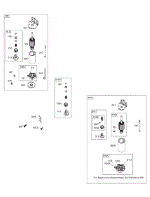 Electric Starter parts for Briggs & Stratton Engine 28P777-0626-A1 from AppliancePartsPros.com