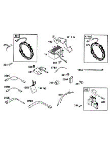 Elect parts for Briggs & Stratton Engine 290442-0031-01 from AppliancePartsPros.com