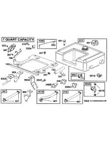 Fuel Tank Grp parts for Briggs & Stratton Engine 290442-1161-99 from AppliancePartsPros.com