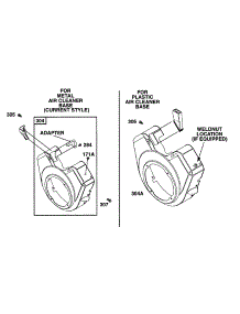 Blower Hsg Chart parts for Briggs & Stratton Engine 290777-0016-99 from AppliancePartsPros.com