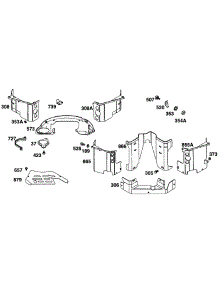 Air Guides parts for Briggs & Stratton Engine 290777-0031-99 from AppliancePartsPros.com