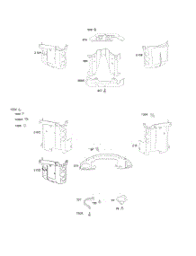 Shrouds parts for Briggs & Stratton Engine 294772-1034-A2 from AppliancePartsPros.com