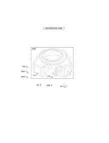 Blower Housing parts for Briggs & Stratton Engine 294777-0335-02 from AppliancePartsPros.com