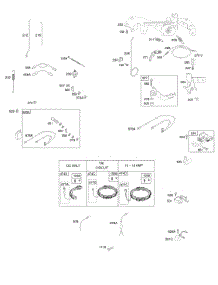 Alternator, Ignition, Wires, Controls, Governor Springs parts for Briggs & Stratton Engine 294777-1130-A1 from AppliancePartsPros.com