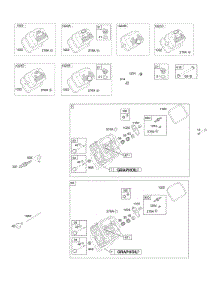 Cylinder Heads, Rocker Covers parts for Briggs & Stratton Engine 295347-0121-G1 from AppliancePartsPros.com