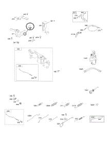Blower Housing, Air Guides parts for Briggs & Stratton Engine 295347-0144-B1 from AppliancePartsPros.com