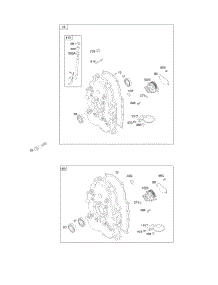 Crankcase Covers parts for Briggs & Stratton Engine 295347-0182-F1 from AppliancePartsPros.com