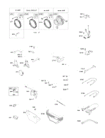 Electric Starter, Flywheel, Rewind Starter parts for Briggs & Stratton Engine 295347-0191-H1 from AppliancePartsPros.com