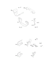 Air Guides, Back Plate parts for Briggs & Stratton Engine 295442-0160-B1 from AppliancePartsPros.com