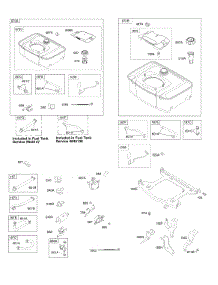 Fuel Supply parts for Briggs & Stratton Engine 295442-0160-B1 from AppliancePartsPros.com