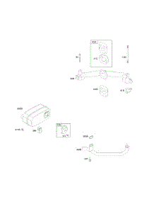 Exhaust System, Itake Mnifold parts for Briggs & Stratton Engine 295772-0112-E1 from AppliancePartsPros.com