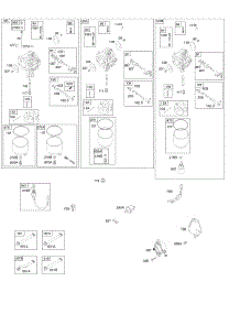Carburetor, Fuel Supply parts for Briggs & Stratton Engine 295777-0100-G1 from AppliancePartsPros.com