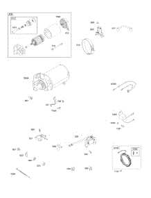 Alternator, Starter Motor, Ignition, Wires parts for Briggs & Stratton Engine 297340-0153-G1 from AppliancePartsPros.com
