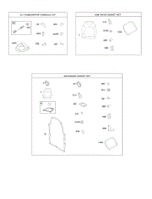 Engine / Valve Gasket Sets, Carburetor Overhaul Kit parts for Briggs & Stratton Engine 297347-0159-G1 from AppliancePartsPros.com