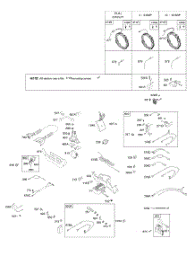 Alternator, Ignition, Wires parts for Briggs & Stratton Engine 303442-1338-E1 from AppliancePartsPros.com