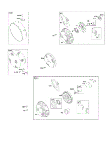 Rewind Starter parts for Briggs & Stratton Engine 303447-0376-01 from AppliancePartsPros.com
