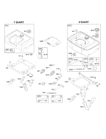 Fuel Supply parts for Briggs & Stratton Engine 303447-1197-A1 from AppliancePartsPros.com