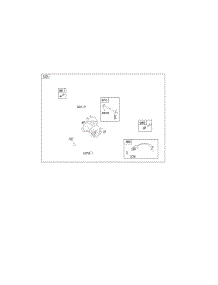 Carburetor parts for Briggs & Stratton Engine 304447-0322-E1 from AppliancePartsPros.com