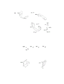 Shrouds, Air Guides parts for Briggs & Stratton Engine 305442-0114-H1 from AppliancePartsPros.com