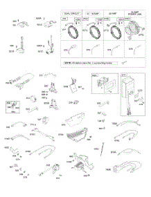 Alternator, Regulator, Wire Assemblies parts for Briggs & Stratton Engine 305442-0307-F1 from AppliancePartsPros.com