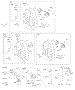 Crankcase Cover, Lubrication, Oil Filter Adapter,