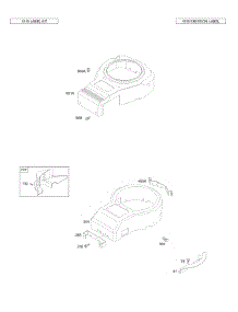 Blower Housing parts for Briggs & Stratton Engine 312777-0101-E1 from AppliancePartsPros.com