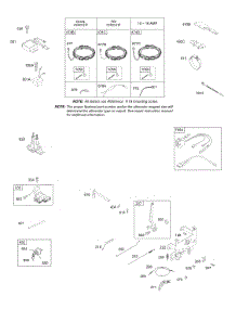 Alternator, Controls, Ignition parts for Briggs & Stratton Engine 312777-0130-E1 from AppliancePartsPros.com