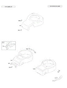 Blower Housing parts for Briggs & Stratton Engine 313707-0162-E1 from AppliancePartsPros.com