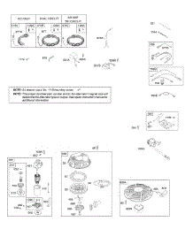 Alternator, Controls, Electric Starter, Governor Spring, Ignition parts for Briggs & Stratton Engine 31A507-0130-B1 from AppliancePartsPros.com