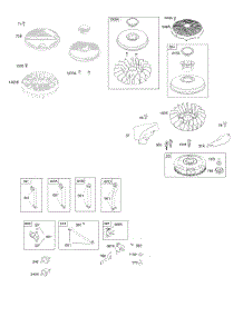 Flywheel, Fuel Supply, Governor Spring parts for Briggs & Stratton Engine 31A607-0144-B1 from AppliancePartsPros.com