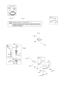 Alternator, Controls, Electric Starter, Governor Spring, Ignition parts for Briggs & Stratton Engine 31A807-0905-G5 from AppliancePartsPros.com