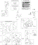 Camshaft, Crankshaft, Cylinder, Engine Sump, Gasket Set - Engine, Operator's Manual, Piston, Rings, Connecting Rod, Warning Label
