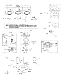 Alternator, Controls, Electric Starter, Governor Spring, Ignition parts for Briggs & Stratton Engine 31C707-3487-G5 from AppliancePartsPros.com