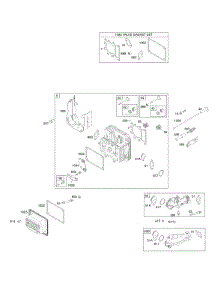 Cylinder Head, Gasket Set - Valve, Intake Manifold, Valves parts for Briggs & Stratton Engine 31E777-1501-B1 from AppliancePartsPros.com