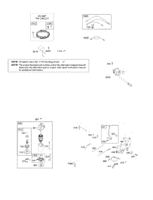 Alternator, Controls, Electric Starter, Governor Spring, Ignition parts for Briggs & Stratton Engine 31E877-1502-G5 from AppliancePartsPros.com